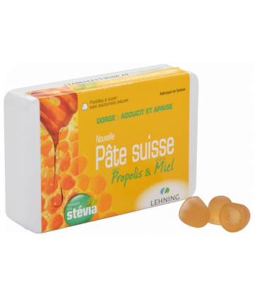 Lehning Pâte Suisse Propolis et Miel 50 g