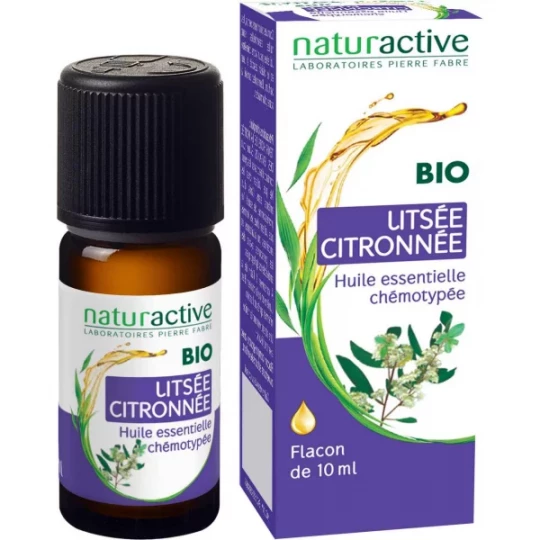 Naturactive Huile Essentielle Bio Litsée Citronnée 10 ml