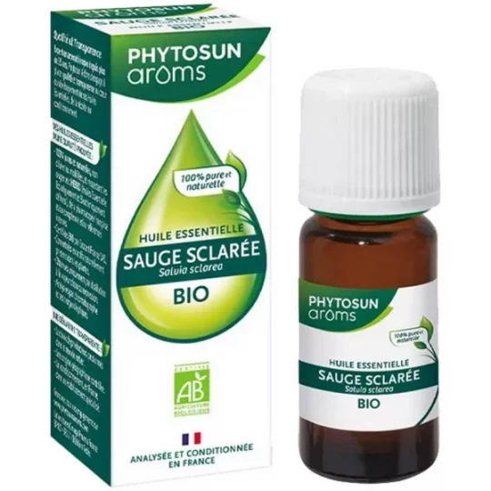 Phytosun Arôms Huile Essentielle Sauge Sclarée Bio 5 ml