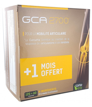 Santé Verte GCA 2700 3 x 60 dont 1 Gratuit