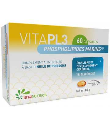 Vitanutrics VitaPL3 Phospholipides Marins x 60