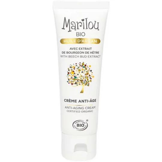 Marilou Bio Crème Anti-Âge à l'Huile d'Argan 50 ml