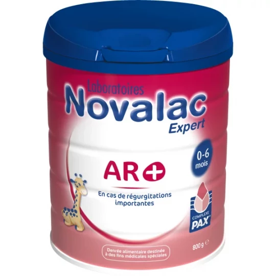 Novalac AR+ 0-6 mois 800 g