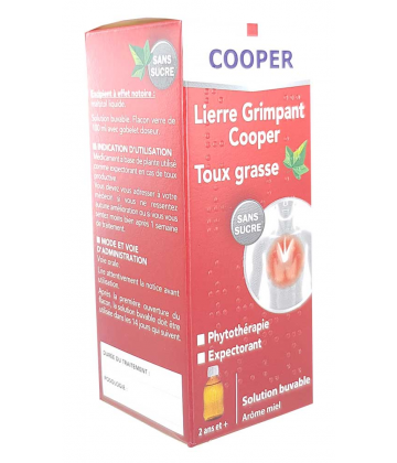 Cooper Lierre Grimpant Sans Sucre Solution buvable 100 ml