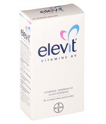 Elevit Vitamine B9 Comprimés x 30