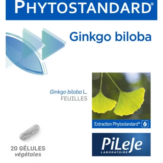 PiLeJe Phytostandard de Ginkgo x 20