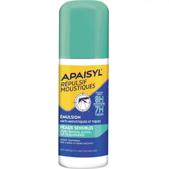 Apaisyl Répulsif Moustiques Émulsion 90 ml