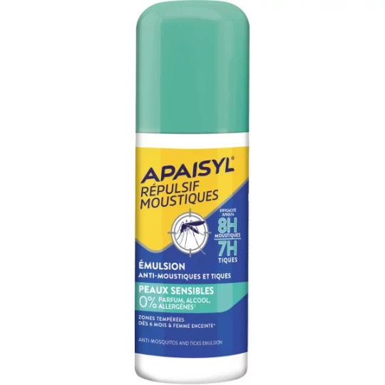 Apaisyl Répulsif Moustiques Émulsion 90 ml - image 2