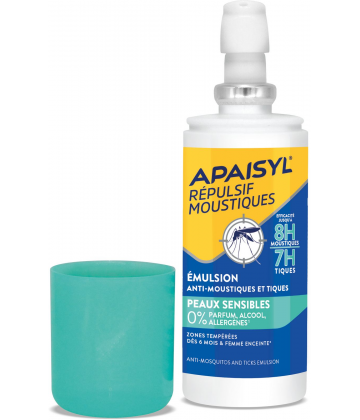 Apaisyl Répulsif Moustiques Émulsion 90 ml
