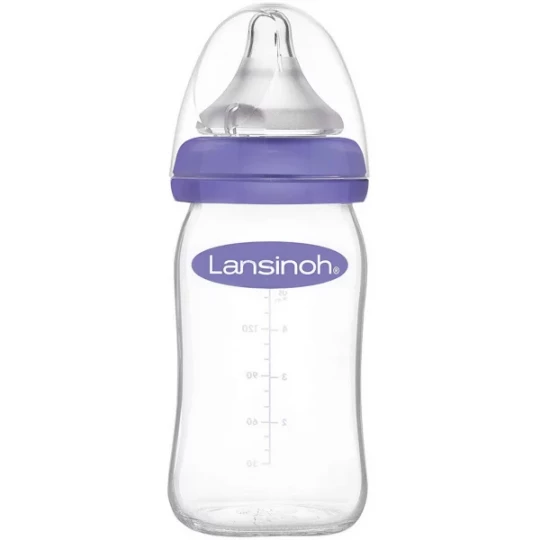 Lansinoh Biberon Verre NaturalWave 160 ml