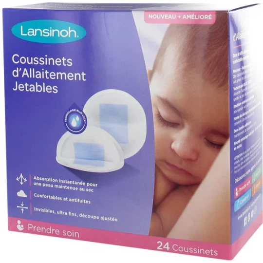 Lansinoh Coussinets d'Allaitement Jetables