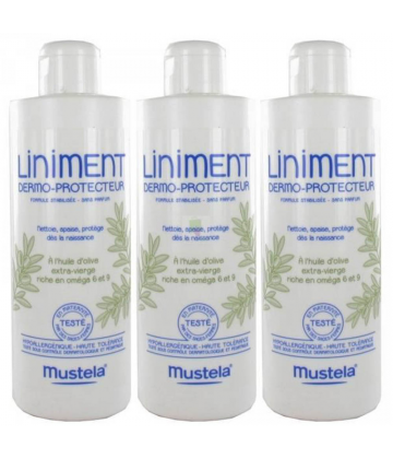 Mustela Liniment Dermo-Protecteur 3 x 400 ml