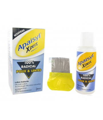 Apaisyl Xpert 100% Radical Poux & Lentes 100 ml