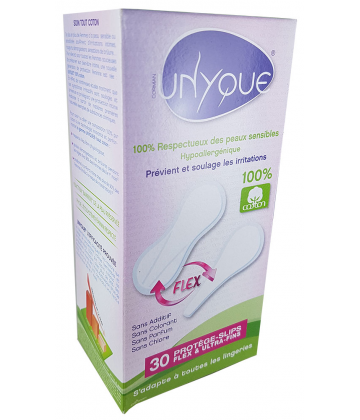 Unyque Protège-Slips Flex & Ultra-Fins x 30