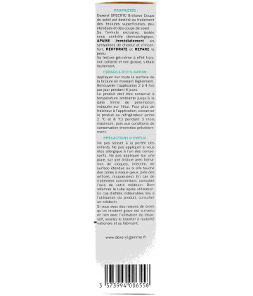 Dexeryl Specific Brûlures Coups de Soleil