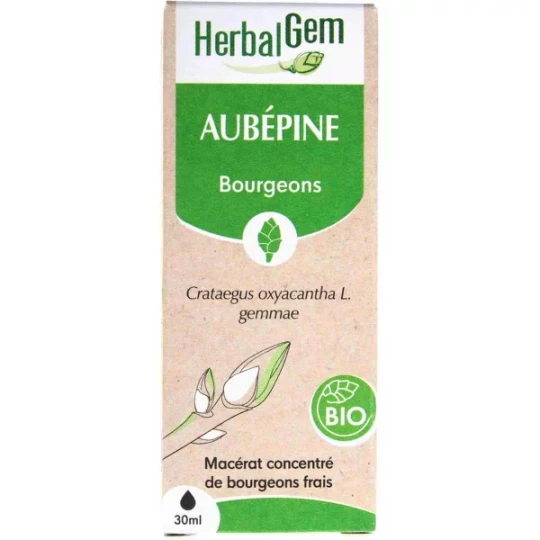 HerbalGem Aubépine Bio 30 ml