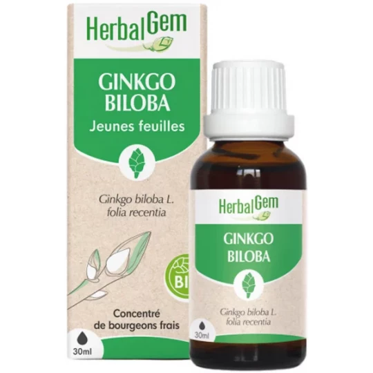 HerbalGem Ginkgo Biloba Bio 30 ml