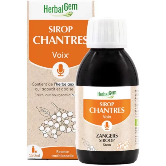 Herbalgem Sirop des Chantres Bio 150 ml