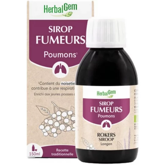 Herbalgem Sirop des Fumeurs Bio 150 ml