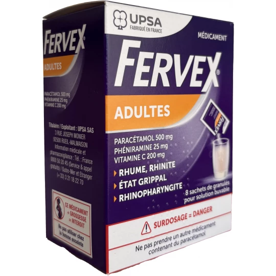 Fervex Adultes x 8