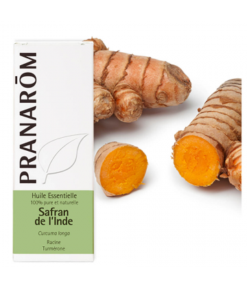 Pranarôm Huile Essentielle Safran de l'Inde 10 ml