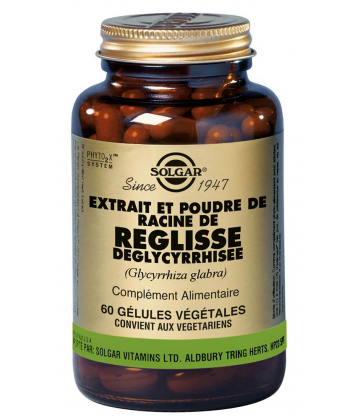 Solgar Réglisse Déglycyrrhisée x 60