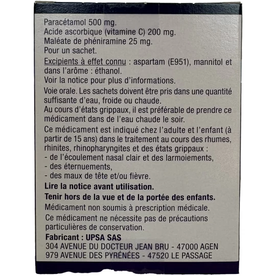 Fervex Adultes sans sucre x 8 - image 2