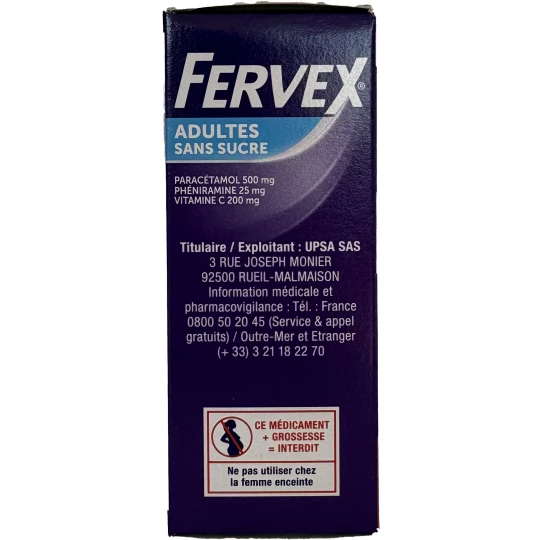 Fervex Adultes sans sucre x 8