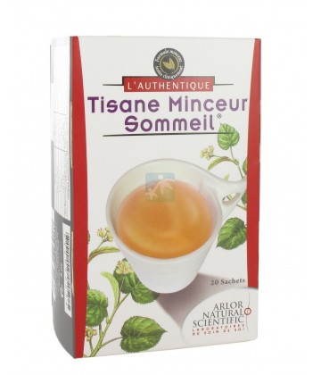 Arlor L'Authentique Tisane Minceur Sommeil 20 sachets