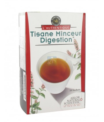 Arlor L'Authentique Tisane Minceur Digestion 20 sachets