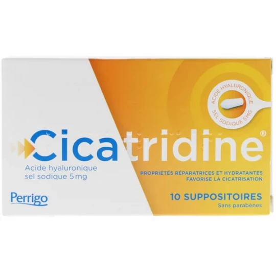 Cicatridine Acide Hyaluronique Suppositoires x 10