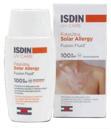Isdin UV Care FotoUltra Solar Allergy Fusion Fluid SPF 50+ 50 ml
