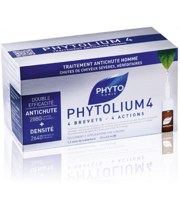 Phyto Phytolium 4 Traitement Anti-Chute Homme 12 x 3,5 ml