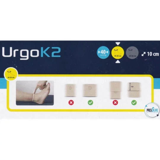 Urgo K2 Kit Bandes de Compression 10 cm de largeur - image 4