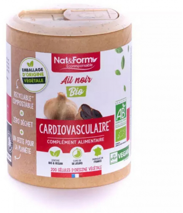Nat&Form Ecoresponsable Ail Noir Bio x 200