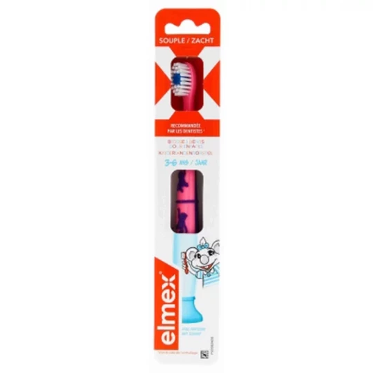 Elmex Brosse à dents Souple Enfants 3/6 ans