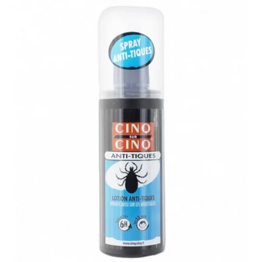 Cinq sur Cinq Anti-Tiques Lotion Anti-Tiques 100 ml