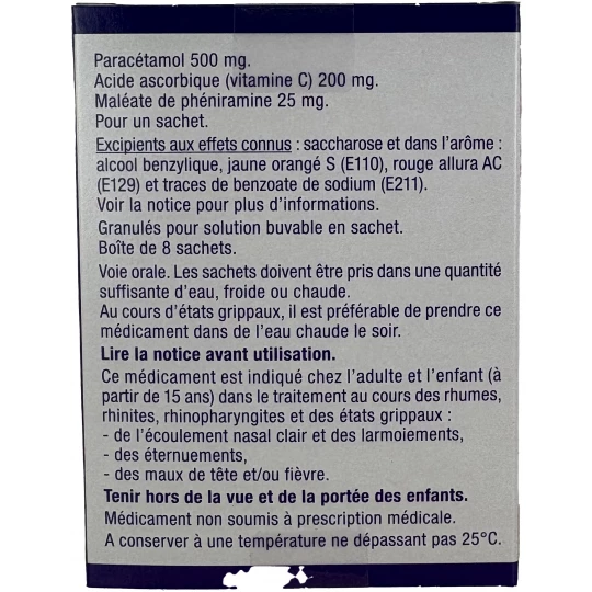 Fervex Adultes Framboise x 8