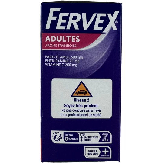 Fervex Adultes Framboise x 8 - image 3