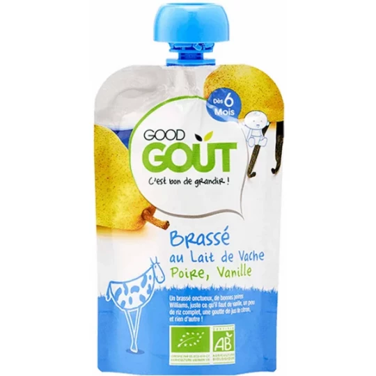 Good Goût Bio Gourdes Brassés Fruits 90 g