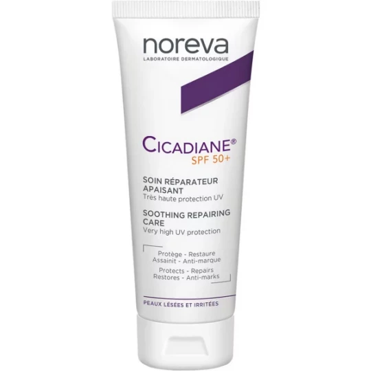 Noreva Cicadiane Crème Réparatrice Photo-Protectrice SPF50+ 40 ml