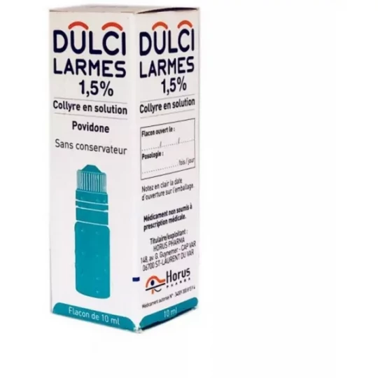 Dulcilarmes 1,5% Collyre 10 ml