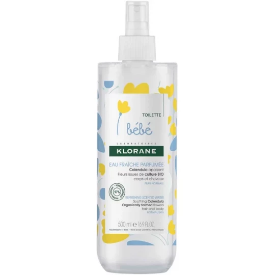 Klorane Bébé Eau Fraîche Parfumée 500 ml