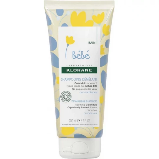 Klorane Bébé Shampooing Doux Démêlant 200 ml