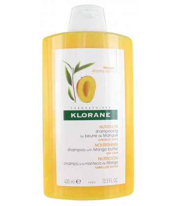 Klorane Shampooing au Beurre de Mangue 400 ml