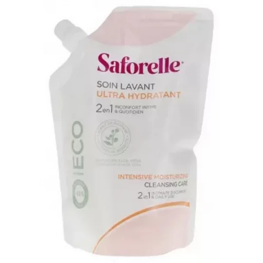 Saforelle Soin Lavant Ultra Hydratant Recharge 400 ml
