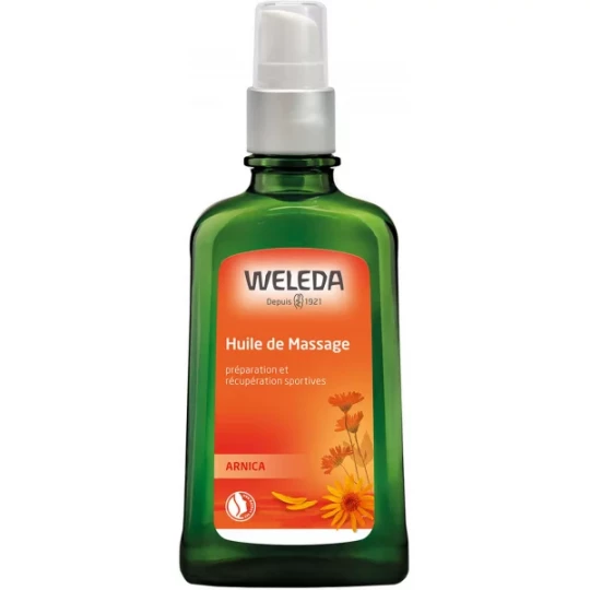 Weleda Huile de Massage à l'Arnica avec Pompe 100 ml