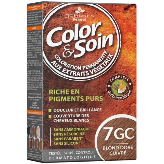 Color & Soin 7GC - Blond Doré Cuivré 135 ml