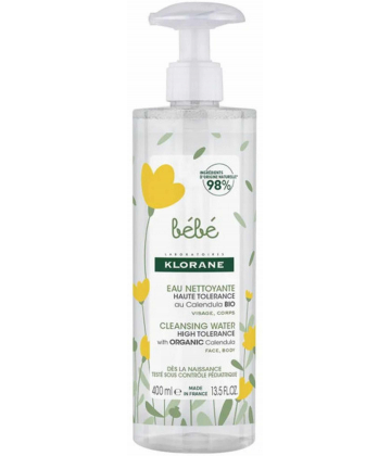 Klorane Bébé Eau Micellaire Nettoyante