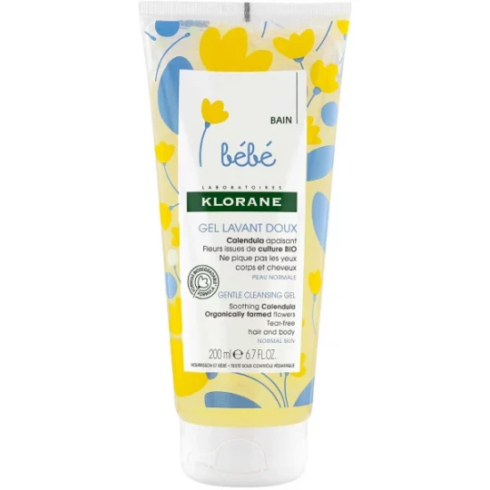 Klorane Bébé Gel Douceur Moussant Corps et Cheveux - image 4